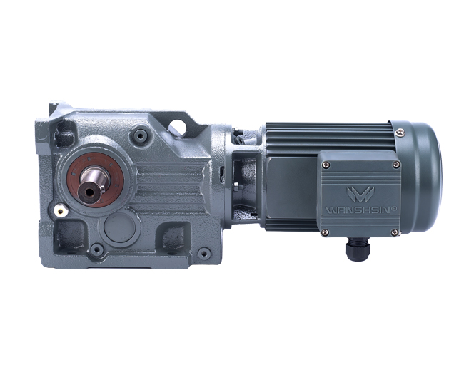 K Helical series-bevel geared motor